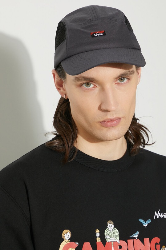 Nanga berretto da baseball Dotair® Mesh Jet Cap NA2411.3B906.A nero