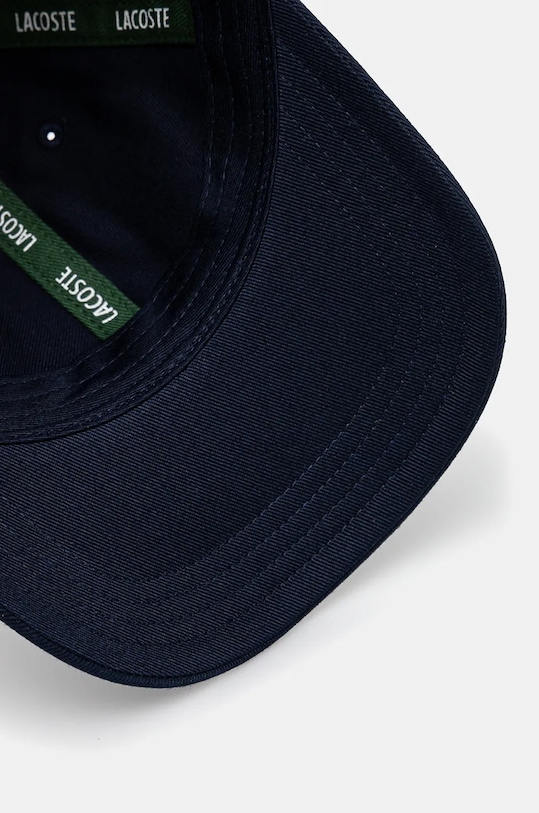 Lacoste cotton baseball cap navy RK7592