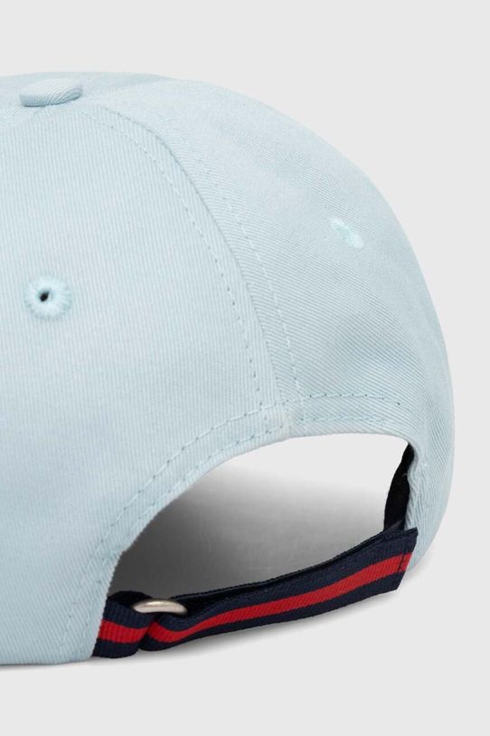 Fila czapka z daszkiem bawełniana Fila x Aries Cap 42PS24HA010122272307 niebieski SS24