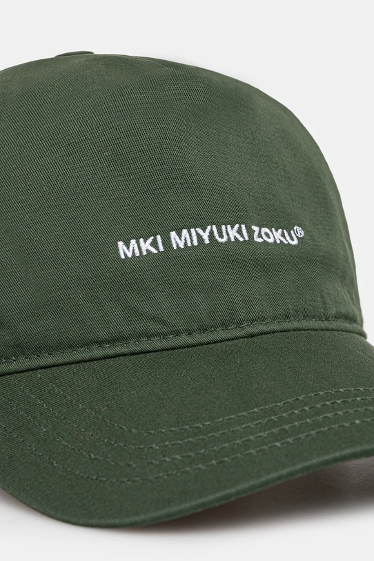 Bavlnená šiltovka MKI MIYUKI ZOKU Classic Ball Cap CLASSIC.BALL.CAP zelená SS24
