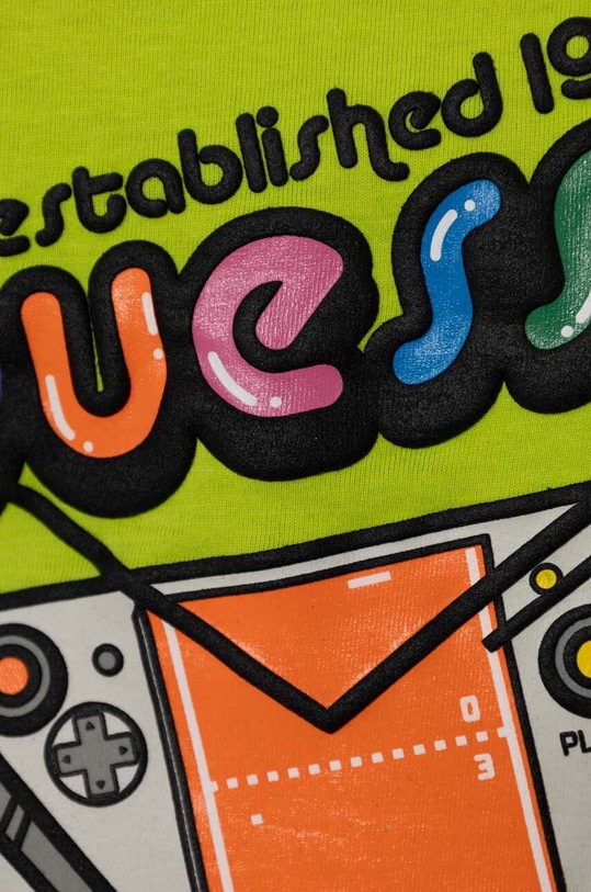 Băieți Guess set de bumbac pentru bebelusi I4RG05.K8HM4.PPYH verde