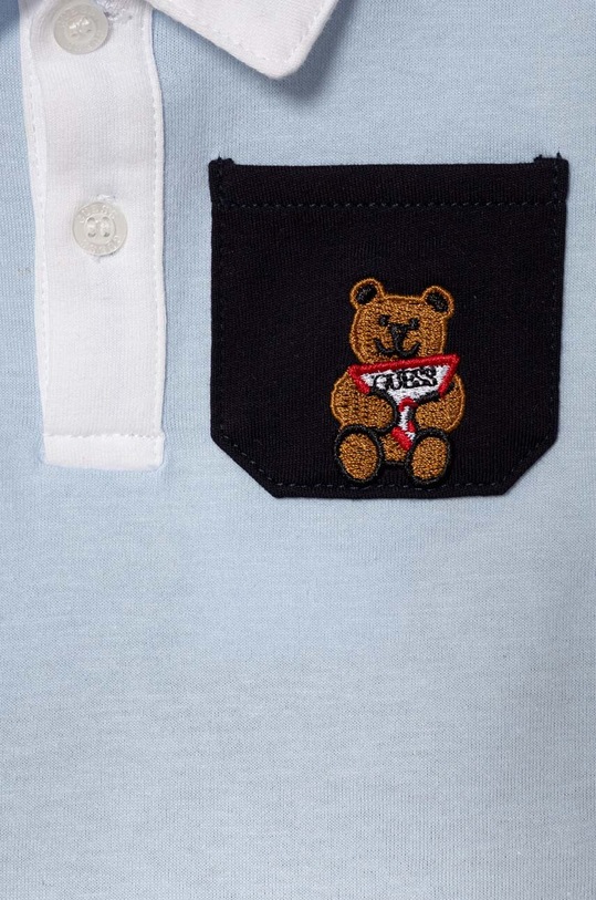 Chłopiec Guess komplet bawełniany dziecięcy I4RG29.K5M20.PPYH niebieski