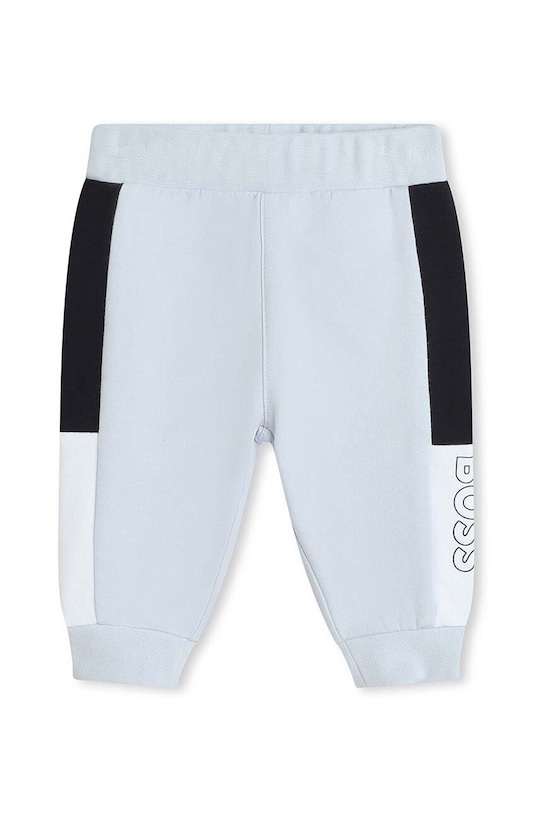 Chłopiec BOSS dres niemowlęcy J50806. niebieski