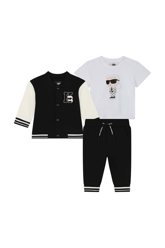 Karl Lagerfeld baba szett mintás bézs Z30137.60.81