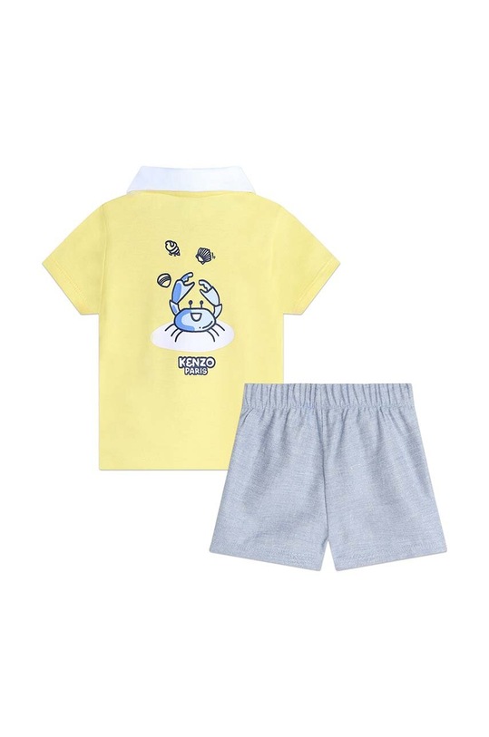 Komplet za bebe Kenzo Kids K60063. zlatna SS24