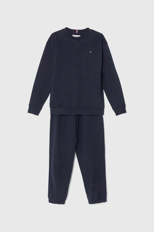 Tommy Hilfiger dres dziecięcy dzianina granatowy KS0KS00533.128.176.PPYH