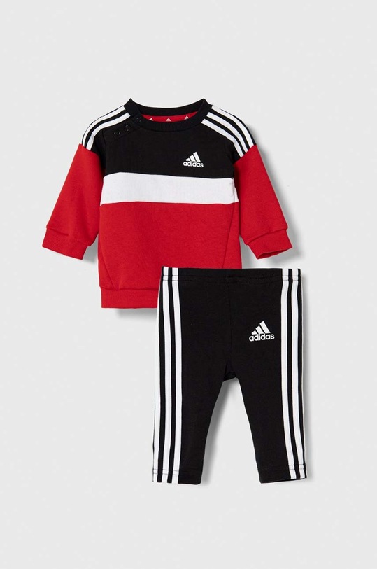 adidas trening copii tricotaj rosu IA3125