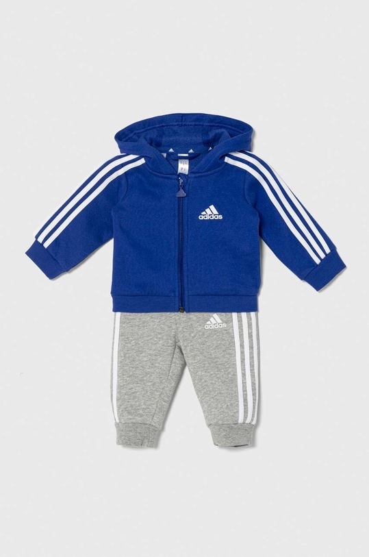 Спортивный костюм для младенцев adidas аппликация голубой IB4763