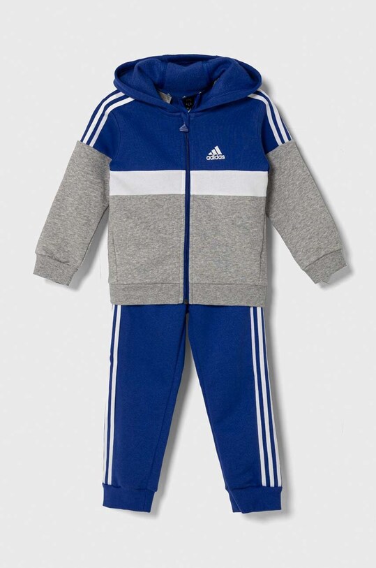 Детский спортивный костюм adidas трикотаж тёмно-синий IJ6323