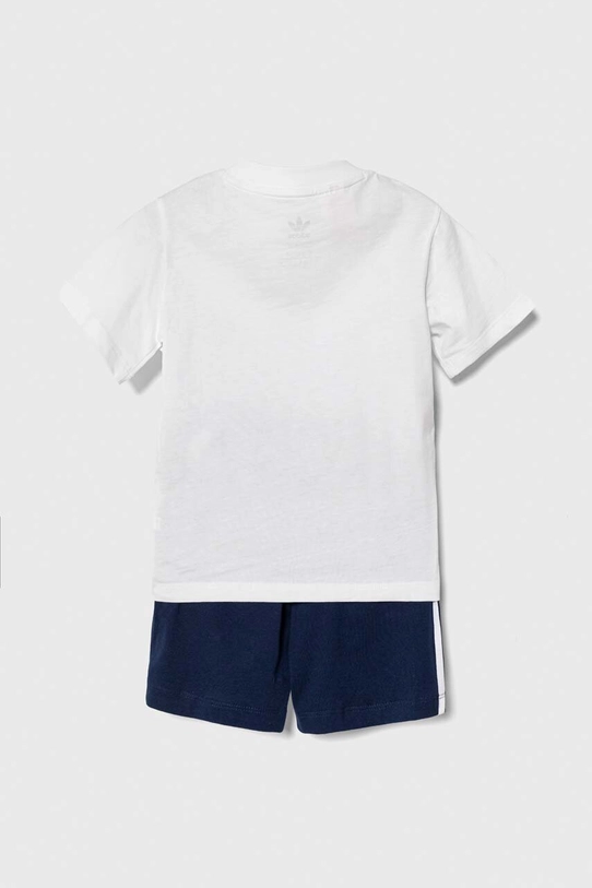 Pamučni komplet za bebe adidas Originals IB8638 bijela SS24