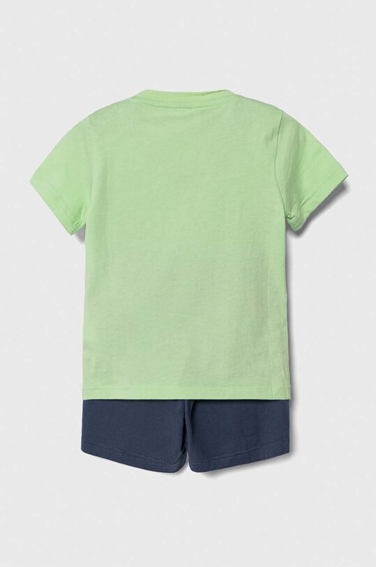 adidas set de bumbac pentru copii IS2512 verde SS24
