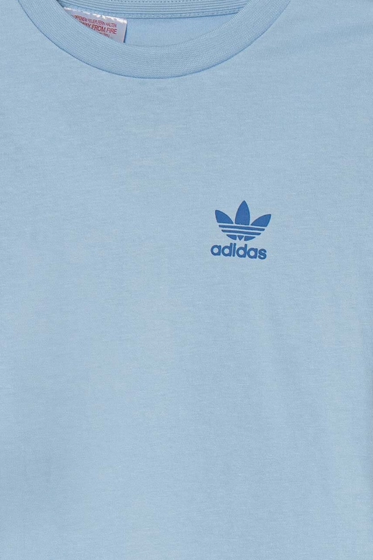 Мальчик Детский хлопковый комплект adidas Originals IN8506 голубой