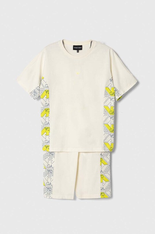 Emporio Armani set di lana bambino/a maglia beige 3D4VJC.4J5UZ