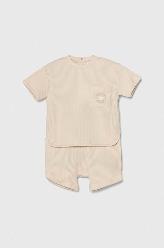 Детский комплект Emporio Armani с эластаном бежевый 3DHVJ5.3J5SZ