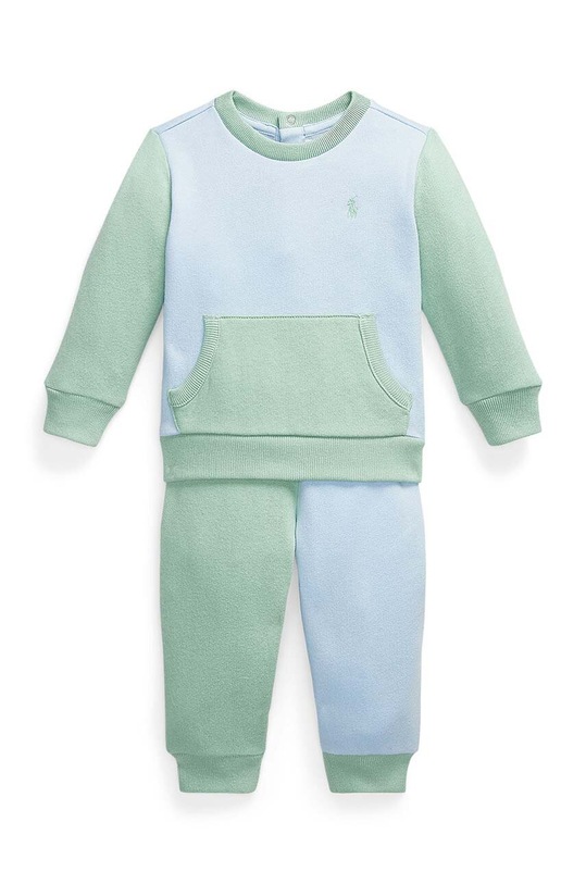 Polo Ralph Lauren tuta neonato/a maglia verde 320932559001