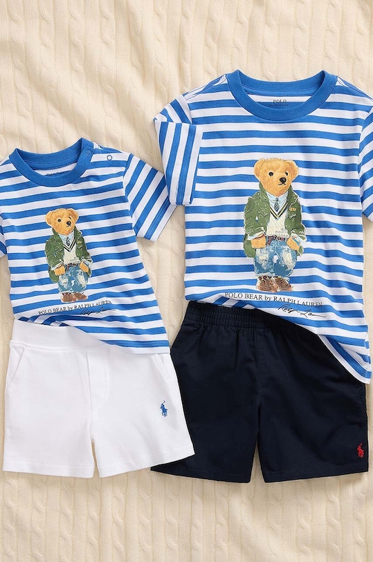 Dječaci Pamučni komplet za bebe Polo Ralph Lauren 320936479001 plava