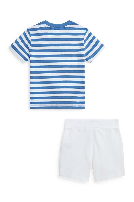 Pamučni komplet za bebe Polo Ralph Lauren 320936479001 plava SS24