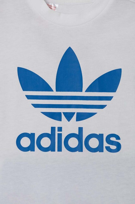 adidas Originals komplet bawełniany niemowlęcy niebieski IR6868