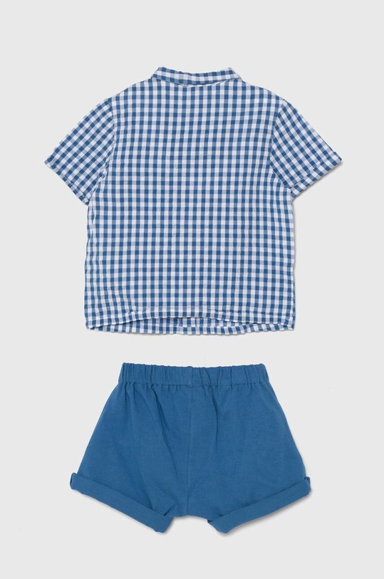 United Colors of Benetton komplet niemowlęcy 3QHMAK00M.W.Seasonal niebieski SS24