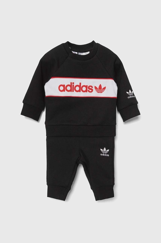 adidas Originals trening copii tricotaj negru IS3260