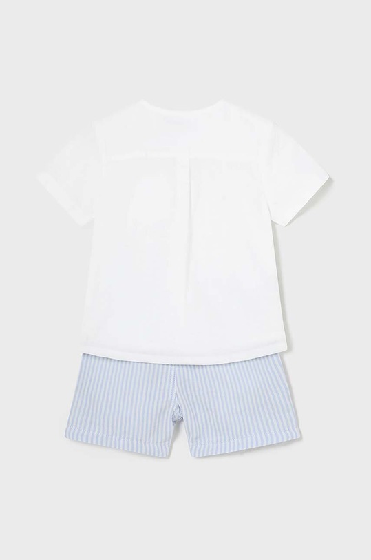 Βρεφικό βαμβακερό σετ Mayoral 1244.3A.Baby.PPYH μπλε SS24