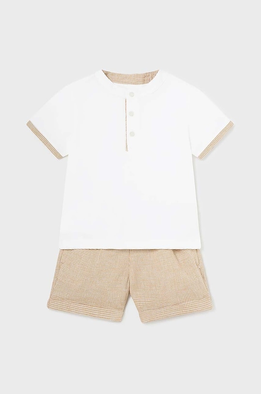 Komplet za bebe Mayoral bez uzorka zlatna 1245.3A.Baby.PPYH