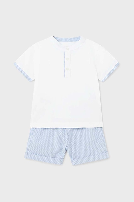 Σετ μωρού Mayoral εμπριμέ μπλε 1245.3A.Baby.PPYH