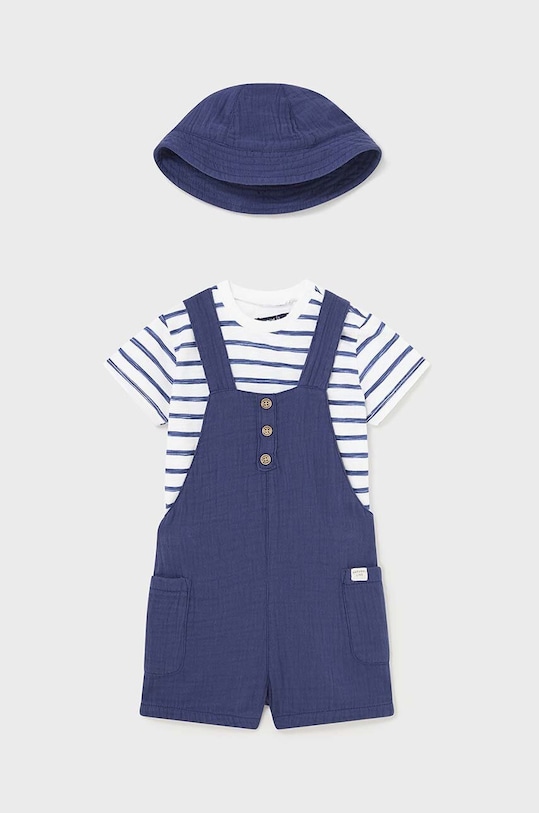 Mayoral compleu bebe 1651.3A.Baby.PPYH bleumarin SS24