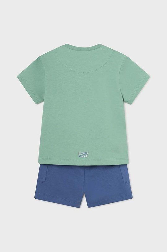 Детский хлопковый комплект Mayoral 1654.3D.Baby.PPYH зелёный SS24