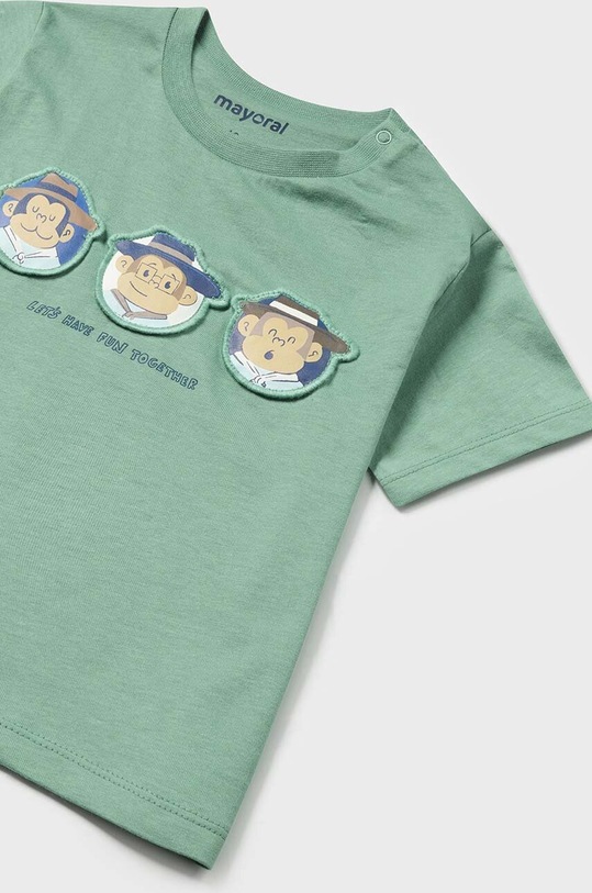 Мальчик Детский хлопковый комплект Mayoral 1654.3D.Baby.PPYH зелёный