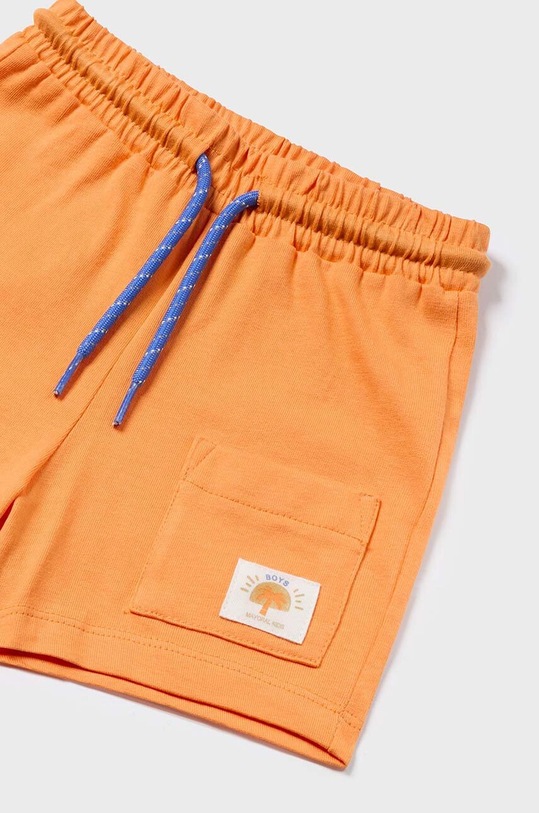 Băieți Mayoral set de bumbac pentru bebelusi 1657.3L.Baby.PPYH portocaliu