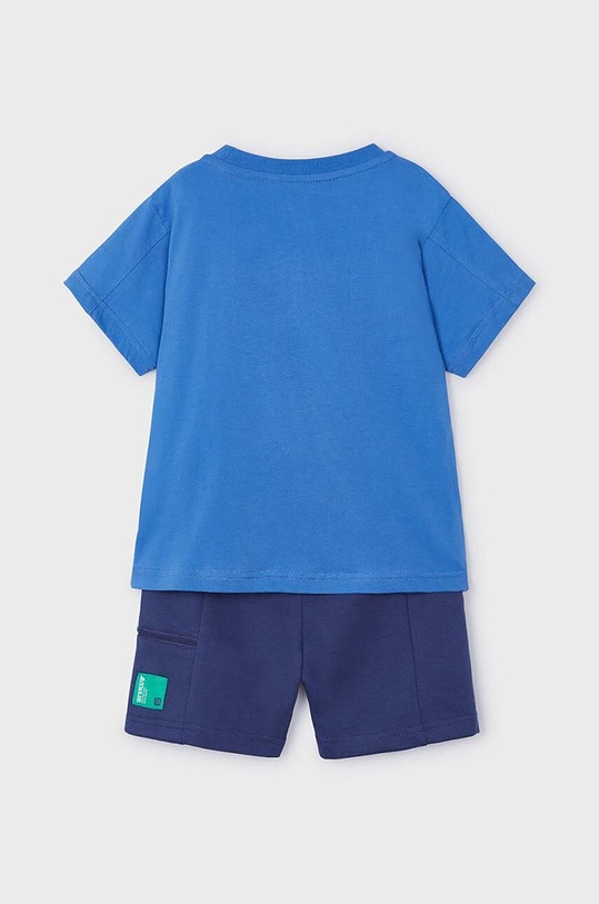 Παιδικό βαμβακερό σετ Mayoral 3601.5C.Mini.PPYH μπλε SS24