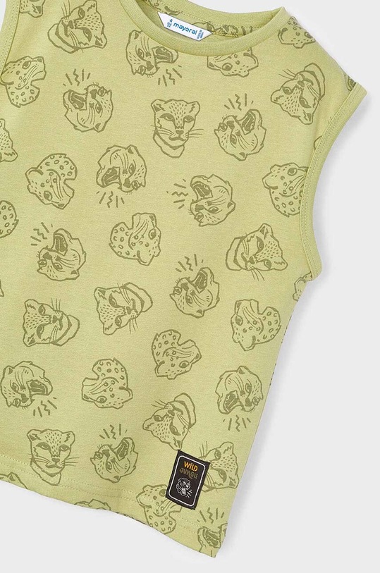 Παιδικό βαμβακερό σετ Mayoral μπεζ 3604.5F.Mini.PPYH