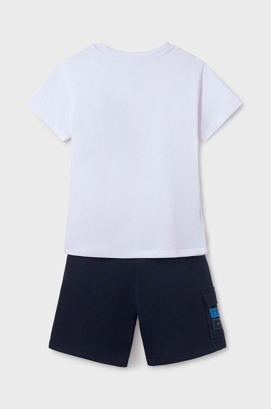 Παιδικό βαμβακερό σετ Mayoral 6672.7F.Junior.PPYH μπλε SS24