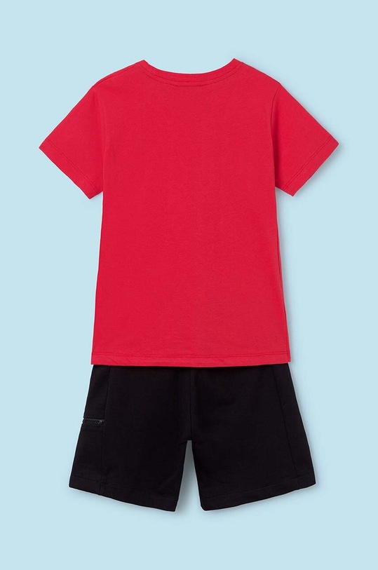 Mayoral set di lana bambino/a 6673.7F.Junior.PPYH rosso SS24