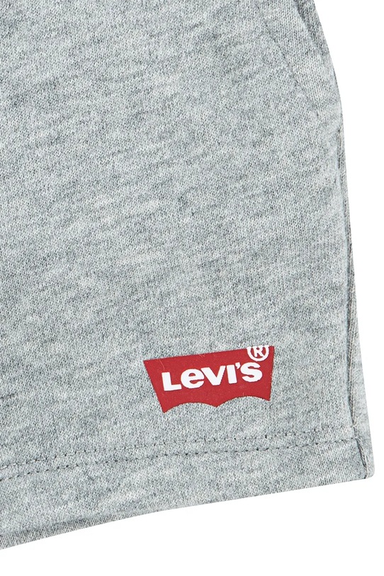 Levi's komplet niemowlęcy LVB BATWING TEE & KNIT SHORT S 6EK813 granatowy