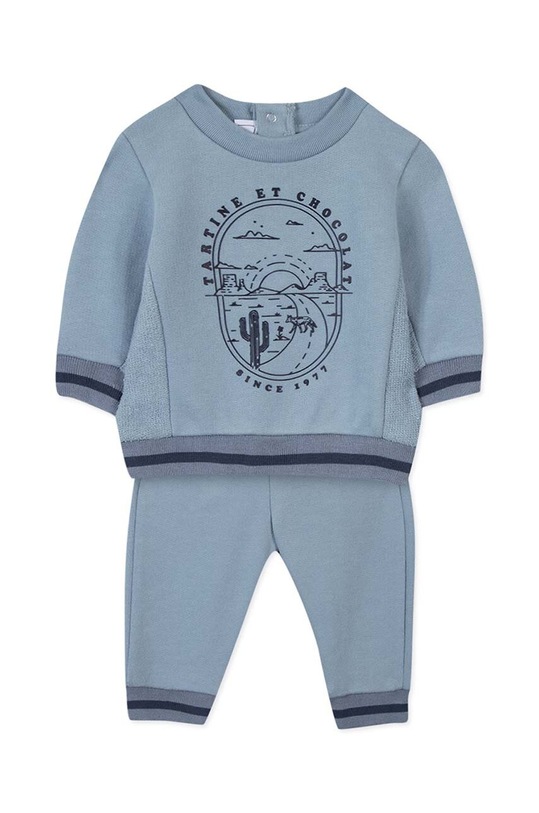 Detská tepláková súprava z bavlny Tartine et Chocolat TY35001.60.74 modrá SS24