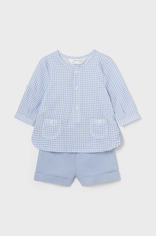 Pamučni komplet za bebe Mayoral Newborn pamuk plava 1215.1H.Newborn.PPYH