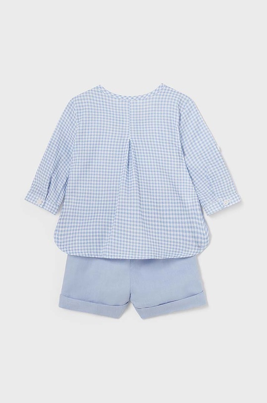 Pamučni komplet za bebe Mayoral Newborn 1215.1H.Newborn.PPYH plava SS24