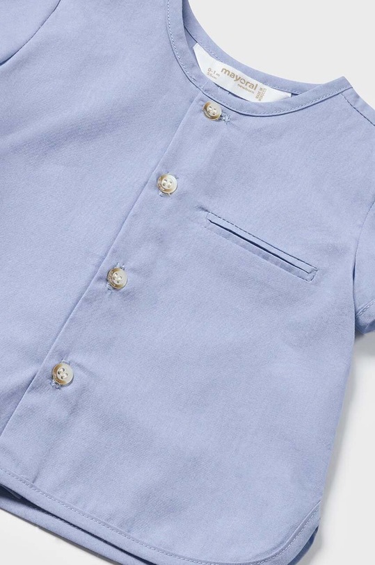 Mayoral Newborn set de bumbac pentru bebelusi albastru 1219.1J.Newborn.PPYH