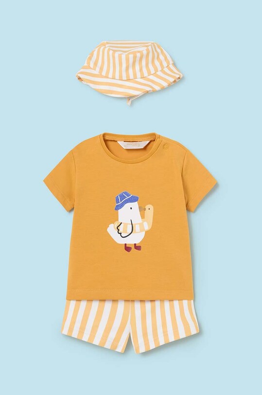 Mayoral Newborn completoa da neonato tessuto elasticizzato giallo 1620.1G.Newborn.PPYH