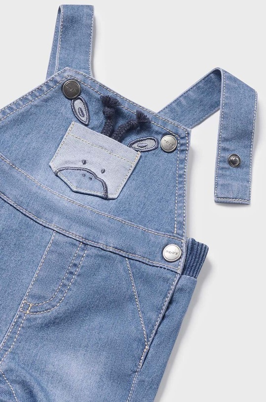 Mayoral Newborn komplet bawełniany niemowlęcy niebieski 1624.1G.Newborn.PPYH