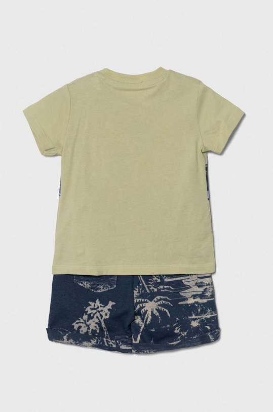 Pamučni komplet za bebe Guess I4GG07.K8HM3.PPYH zelena SS24