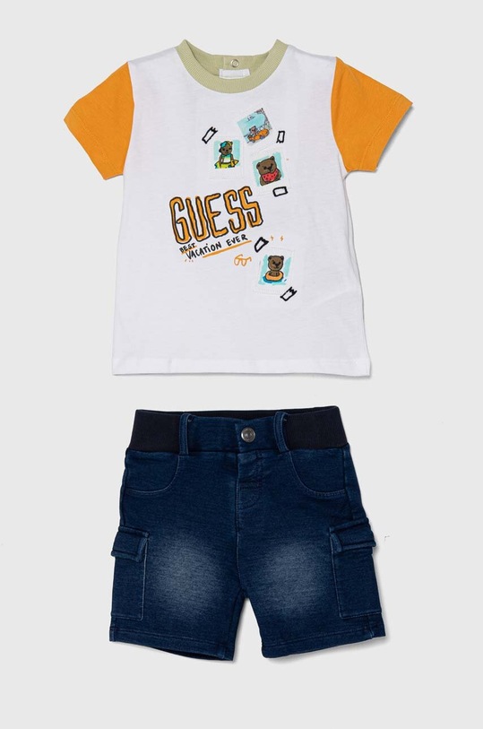 Σετ μωρού Guess στάμπα λευκό I4GG08.K8HM3.PPYH