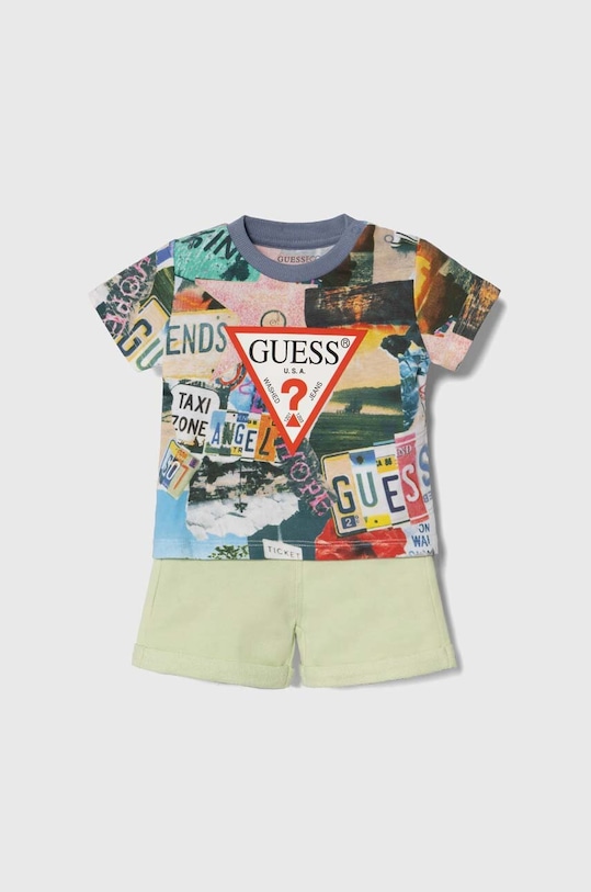 Guess set de bumbac pentru bebelusi cu modele multicolor I4GG12.K8HM3.PPYH