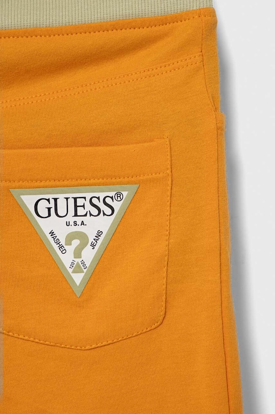 Детски памучен комплект Guess оранжев N4GG00.K8HM3.PPYH
