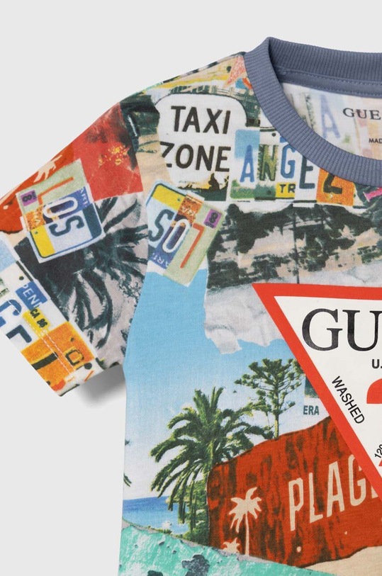 Chłopiec Guess komplet bawełniany dziecięcy N4GG12.K8HM3.PPYH multicolor