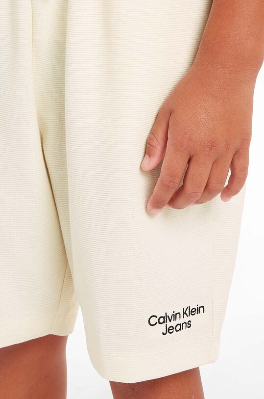 Παιδικό σετ Calvin Klein Jeans IB0IB02092.PPYH μπεζ