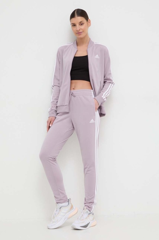 adidas trening tricotaj violet IS0852