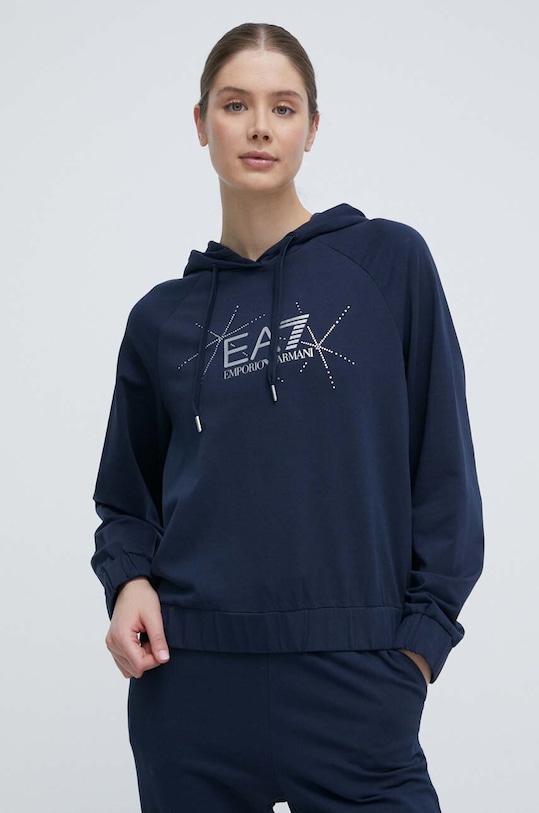 Oblečení Tepláková souprava EA7 Emporio Armani 3DTV56.TJTHZ námořnická modř